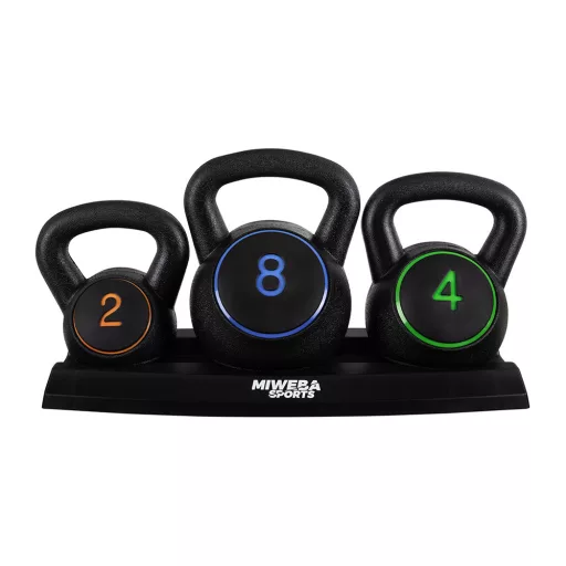 Set kettlebellov, 2-4-8 kg