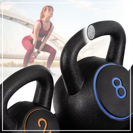 Set kettlebellov, 2-4-8 kg