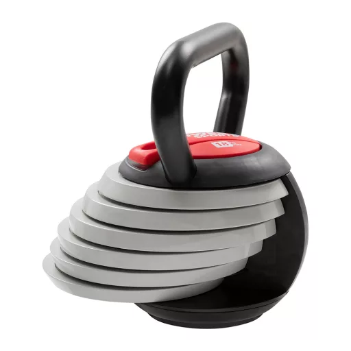 Prilagodljiva kettlebell s težo 3.4-18kg