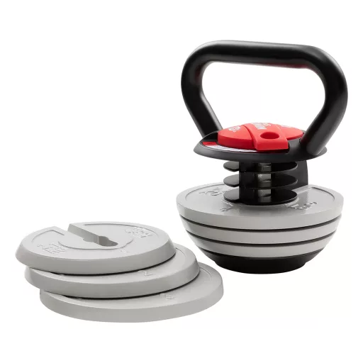 Prilagodljiva kettlebell s težo 3.4-18kg