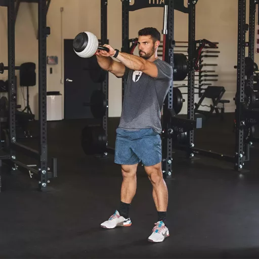 Prilagodljiva kettlebell s težo 3.4-18kg
