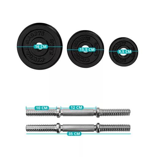 Set utežij 20kg