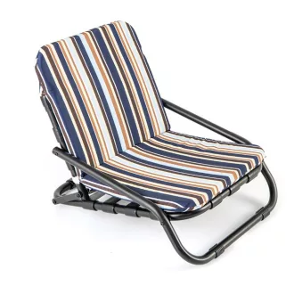 Set plažnih stolov z blazino, 2 kosa