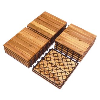 Talna obloga iz akacije, 27 kosov, Črtasta