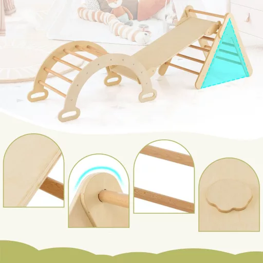 3-delni leseni plezalni set