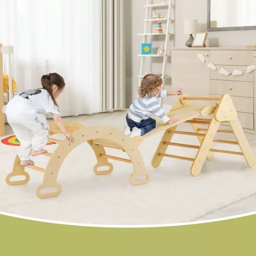 3-delni leseni plezalni set