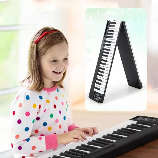 Zložljivo 88-tipkasto digitalno klavir