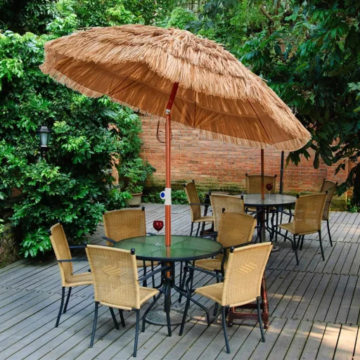 Sončna dežnik Hawaii s torbo, nastavljiv