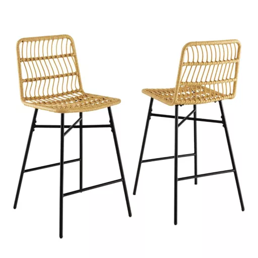 Polyrattan Barski Stol Set 2