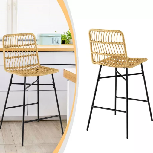 Polyrattan Barski Stol Set 2