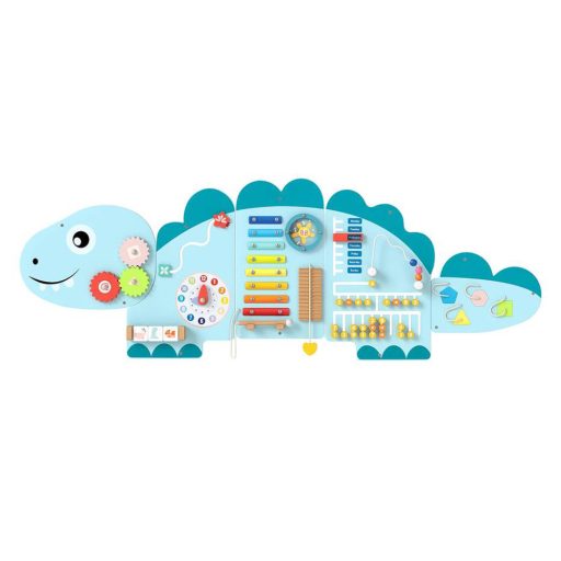 Interaktivna tabla za otroke modra dinozaver