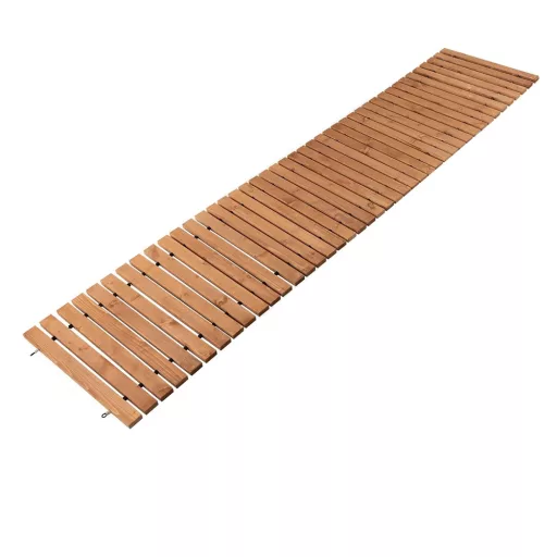 Lesena vrtna pot, 245x55x2cm