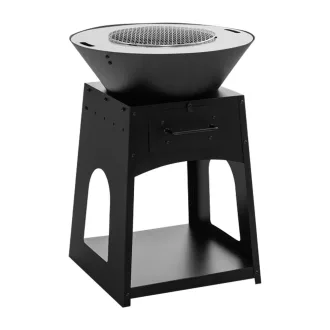 Kamin z žarom