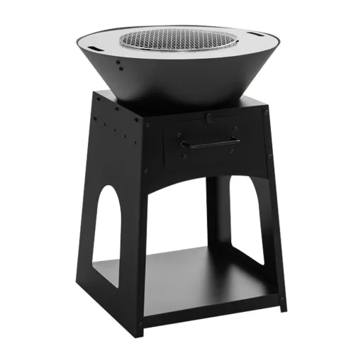 Kamin z žarom
