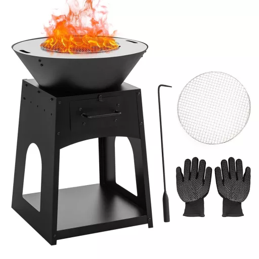 Kamin z žarom
