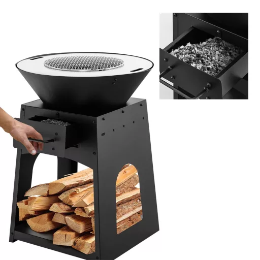 Kamin z žarom