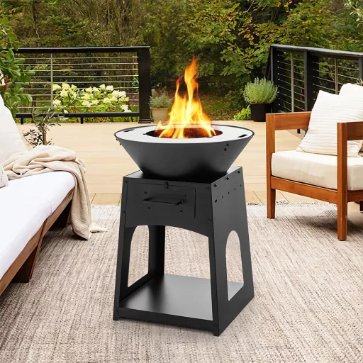 Kamin z žarom