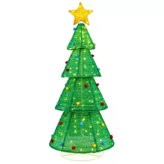 Zunanja dekorativna borova drevesa 200LED 190cm
