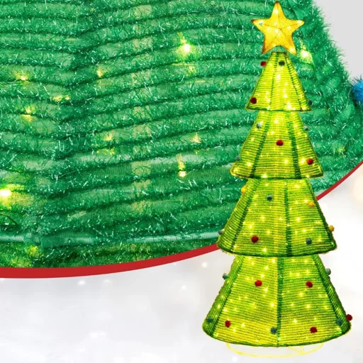Zunanja dekorativna borova drevesa 200LED 190cm