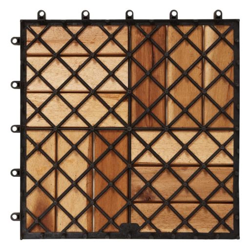 Talna obloga iz akacije, 27 kosov, šahovnica