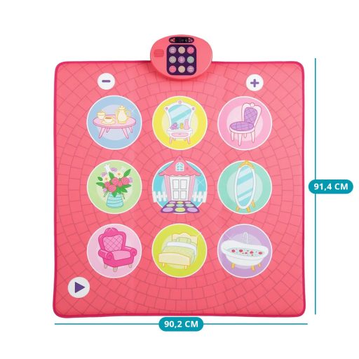 Plesna podloga, roza