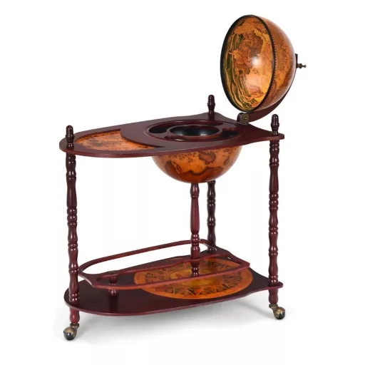 Krogla Oblikovana Rolling Wine Rack