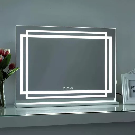 LED lično ogledalo 58 x 12 x 48 cm