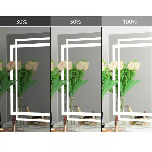 LED lično ogledalo 58 x 12 x 48 cm