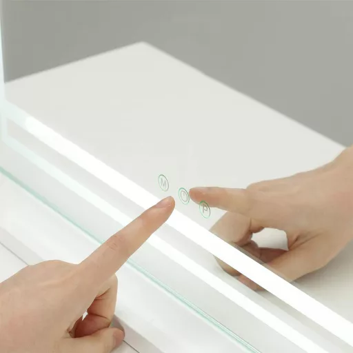 LED lično ogledalo 58 x 12 x 48 cm
