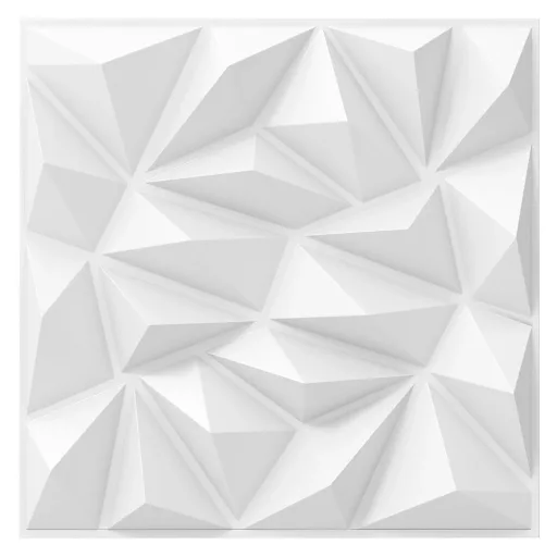 40 kos 3D stenske panele z diamantskimi vzorci