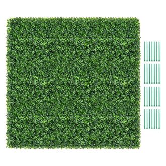 Dekorativna stena iz umetnih rastlin 12 kosov 50x50 cm