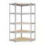 5-nivojski kotni regal 70x70x180