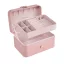 Organizator za nakit roza 16x11x7.8cm