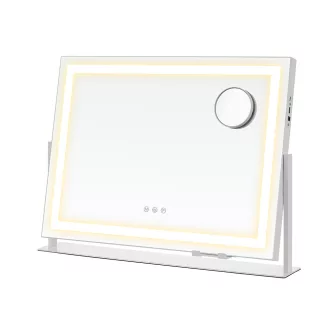 LED Ličila Ogledalo s Držalom za Telefon