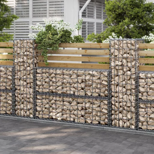 Jekleni Gabion Koš 100 x 30 x 30 cm