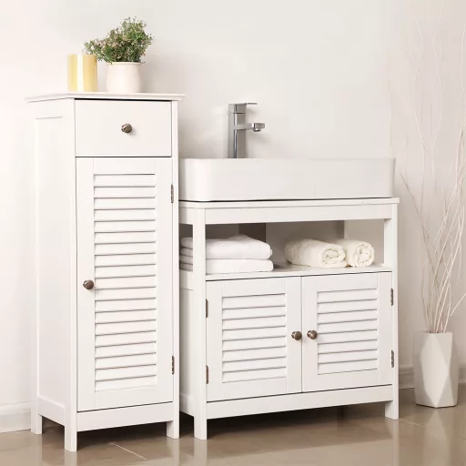 Kopalniška omarica pod umivalnikom 60x30x60cm