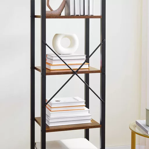 6-nivojski odprti regal 40x30x187.5cm